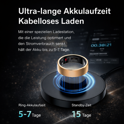 Aurai Ring – Intelligenter Gesundheitsring für Schlaf & Stress