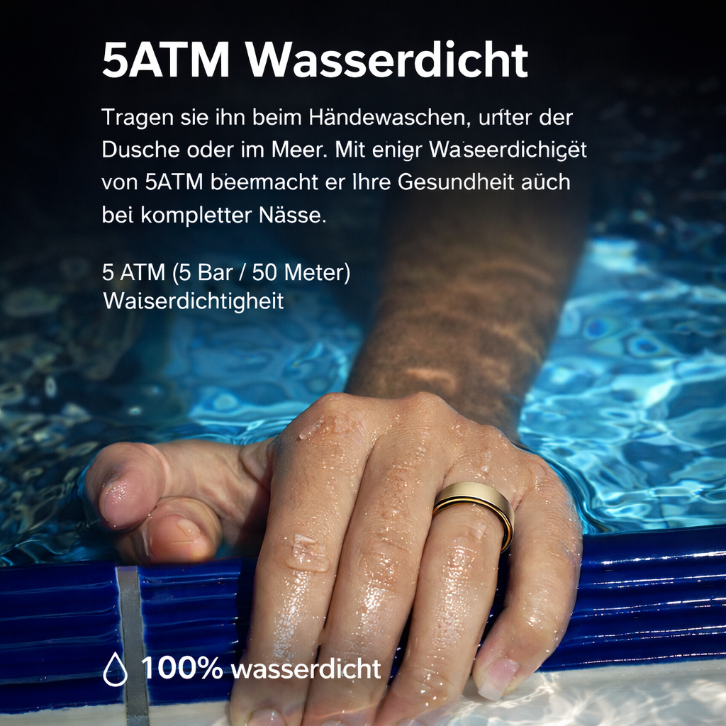 Aurai Ring – Intelligenter Gesundheitsring für Schlaf & Stress